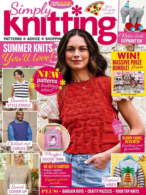 Cover image for Simply Knitting